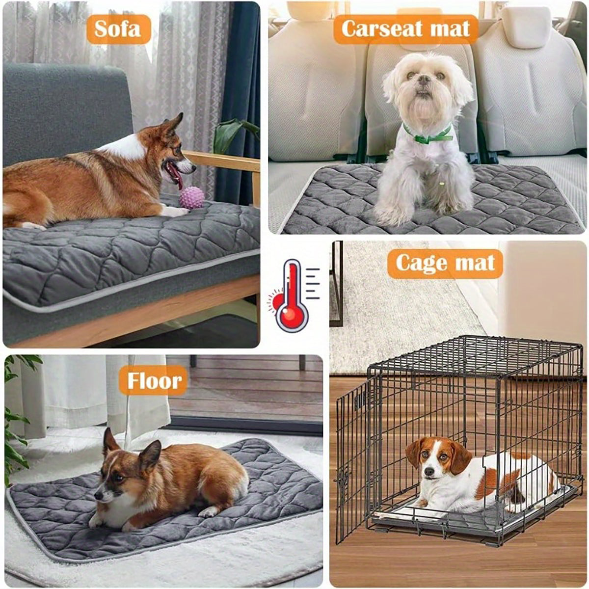 stillpaw Self-Heating Pet Mat — Warm, Supportive Comfort for Rest and Recovery